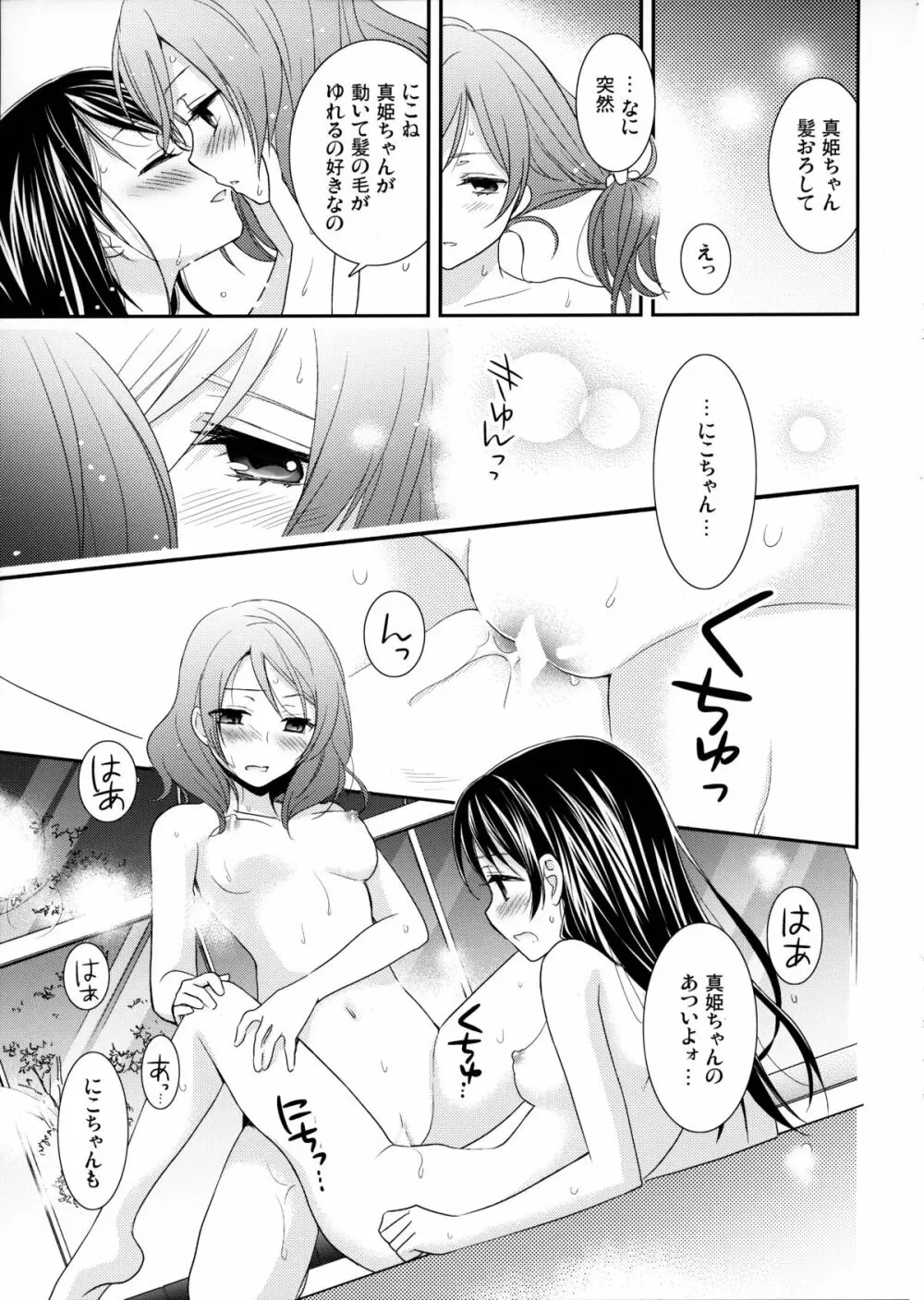 頬をつたう涙が夜空の星に変わる時。 Page.20