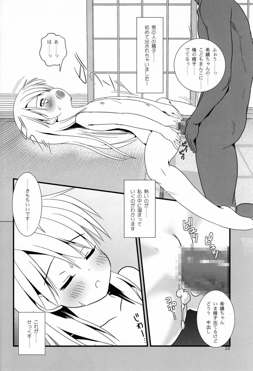 こうかん☆にっき 希績と一晩中 Page.24