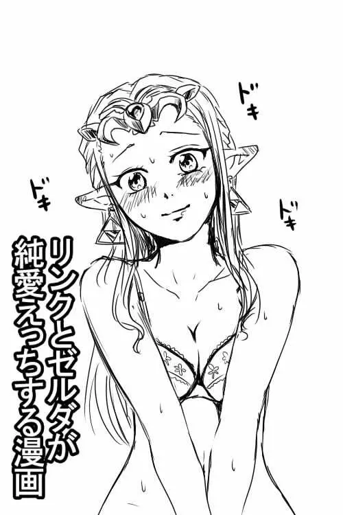 リンクとゼルダが純愛えっちする漫画 Page.1