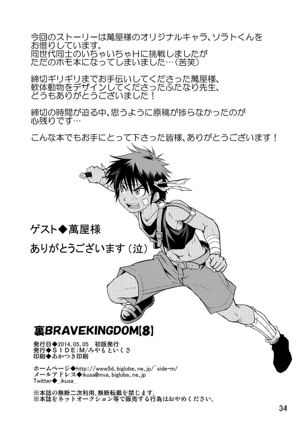 裏BRAVEKINGDOM【8】 Page.33