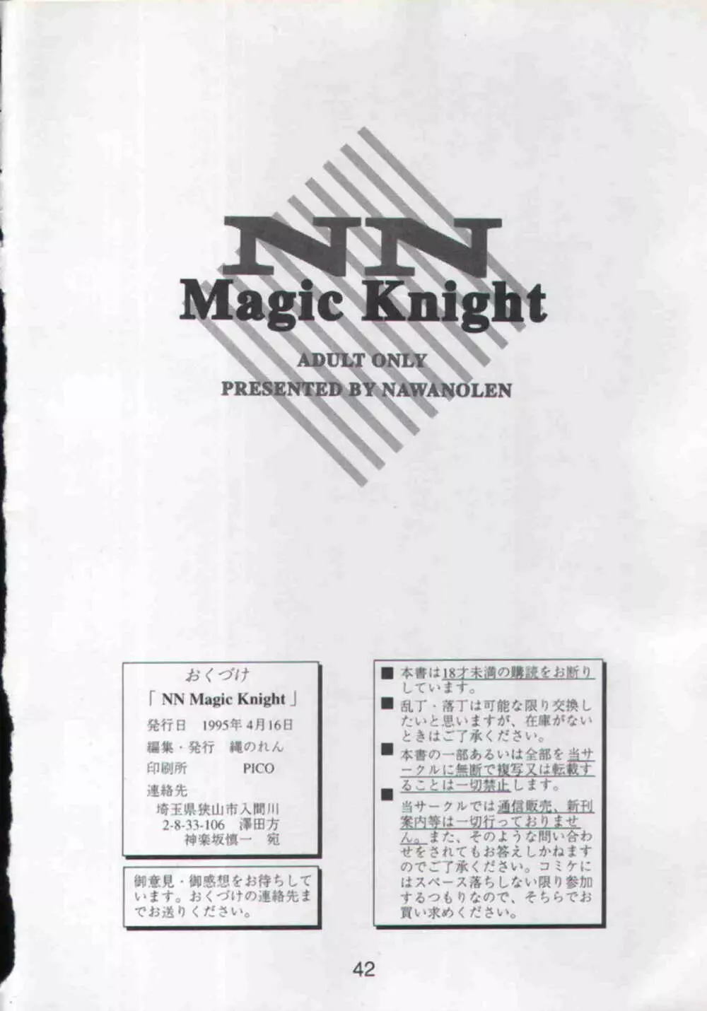 Rayearth - NN Magic Knight Page.41