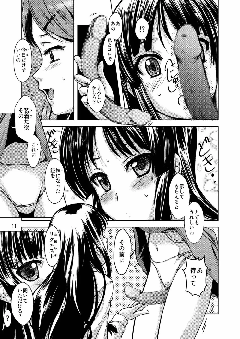 澪×恵+梓 Page.11