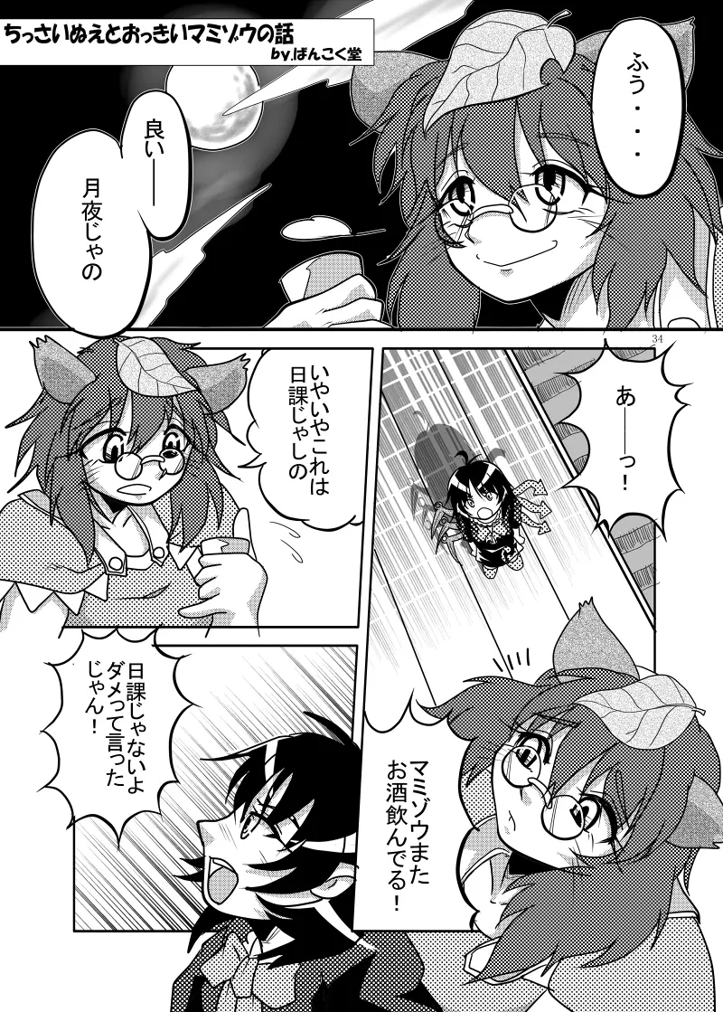 丸呑みの缶詰 東方×丸呑みシチュ合同誌 Page.35