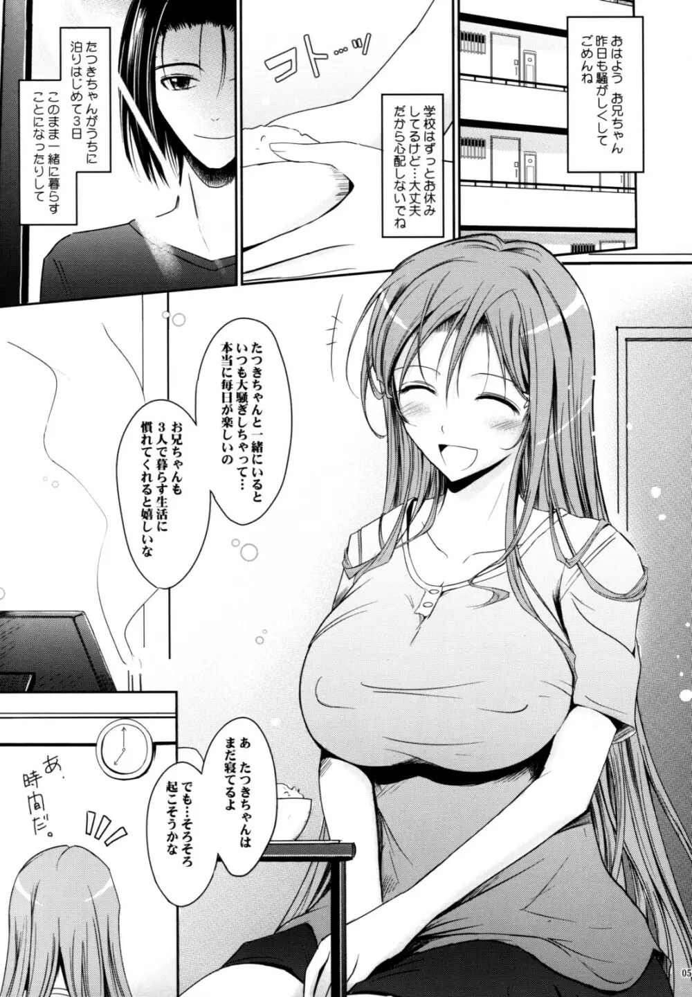 (C74) [我流痴帯 (TANA)] Aki-Akane -ANOTHER DAY- (ブリーチ) Page.4