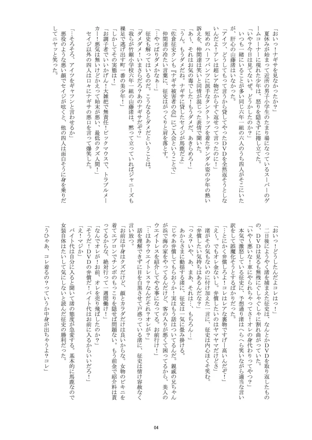 性少年'sの夏休み Page.3
