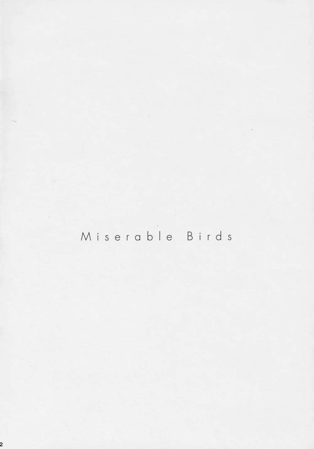 PRISONER 8 Miserable Birds Page.3