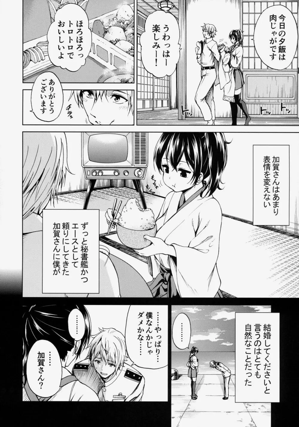 加賀さんと新婚生活 Page.3