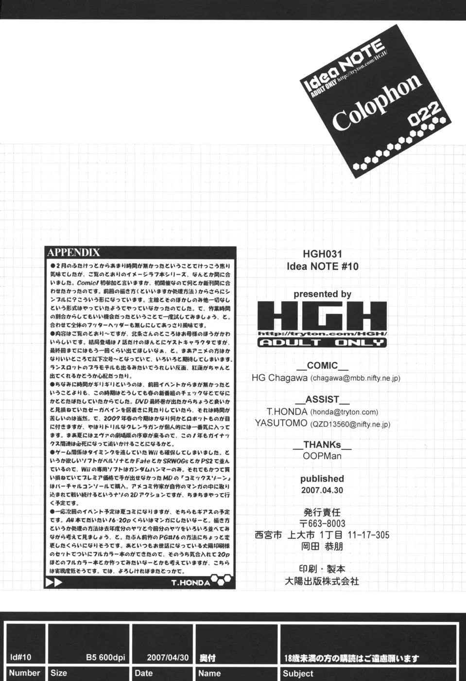 COMIC1☆01) [HGH (HG茶川)] Idea NOTE #10 Fallin' Angel (コードギアス 反逆のルルーシュ) Page.22