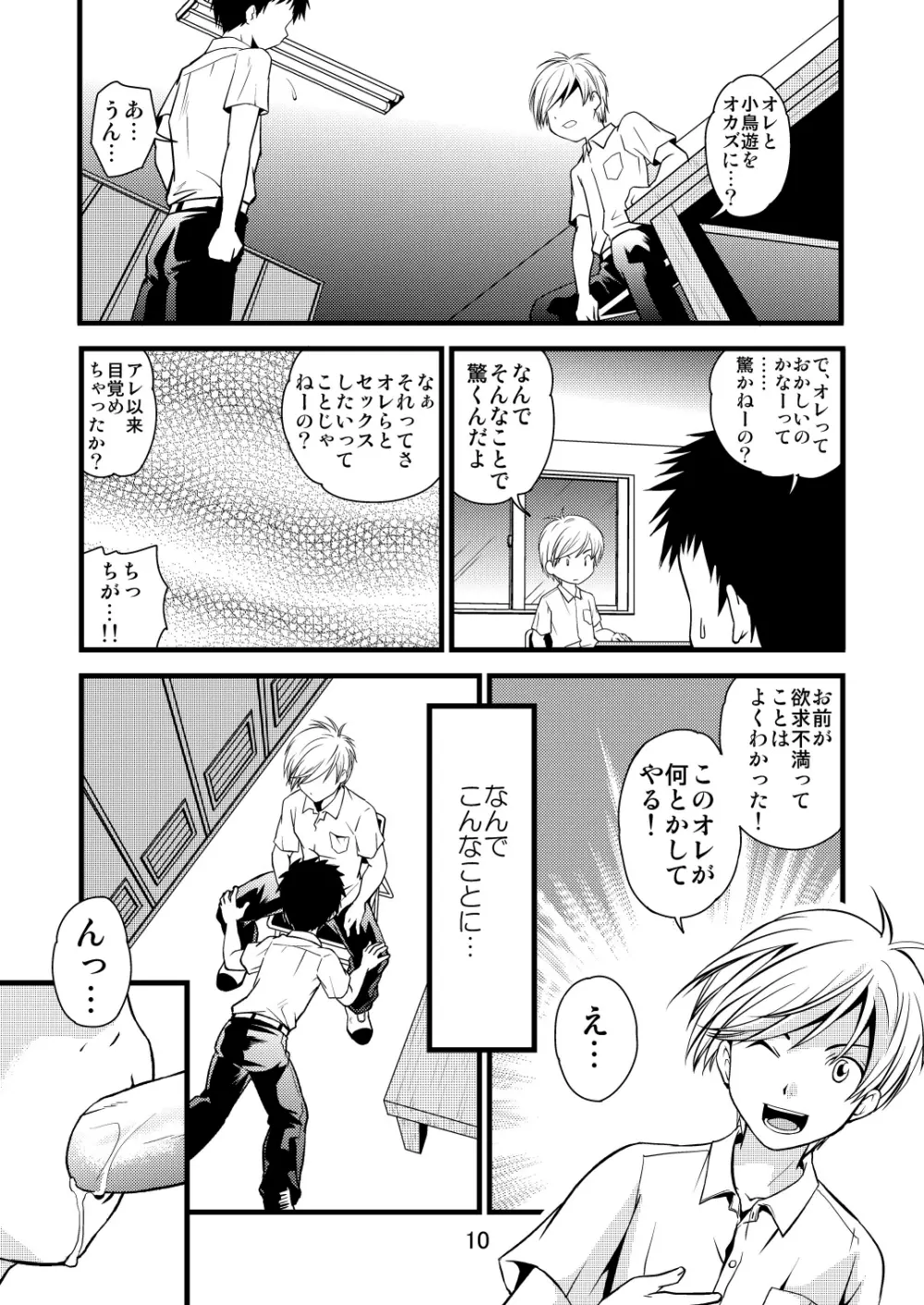 学ラン少年!2 ～くまたの性春日記～ Page.10