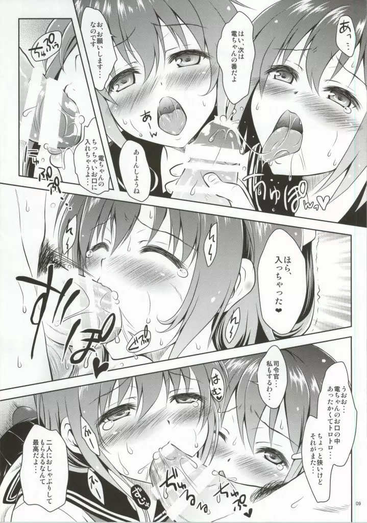 (サンクリ64) [しあわせ甘味料 (幸灯)} らいでんてぃてぃ (艦隊これくしょん -艦これ-) Page.8