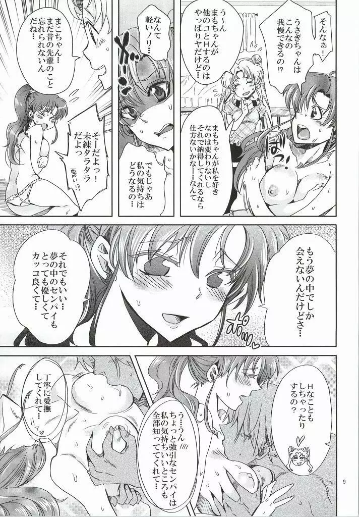 美少女戦士におしおき!～逆NTR編～ Page.8