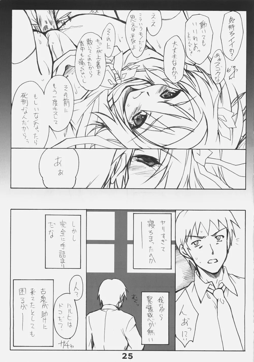 涼宮ハルヒの嫉妬 Page.24