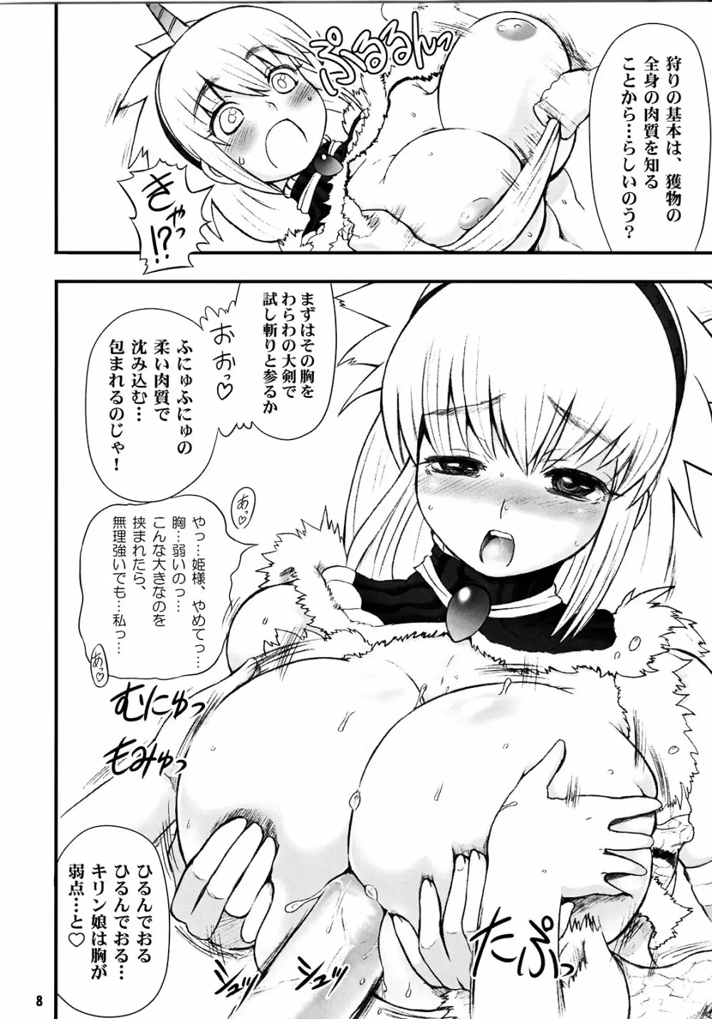 わがまま王女のハンター大連続狩猟! Page.8