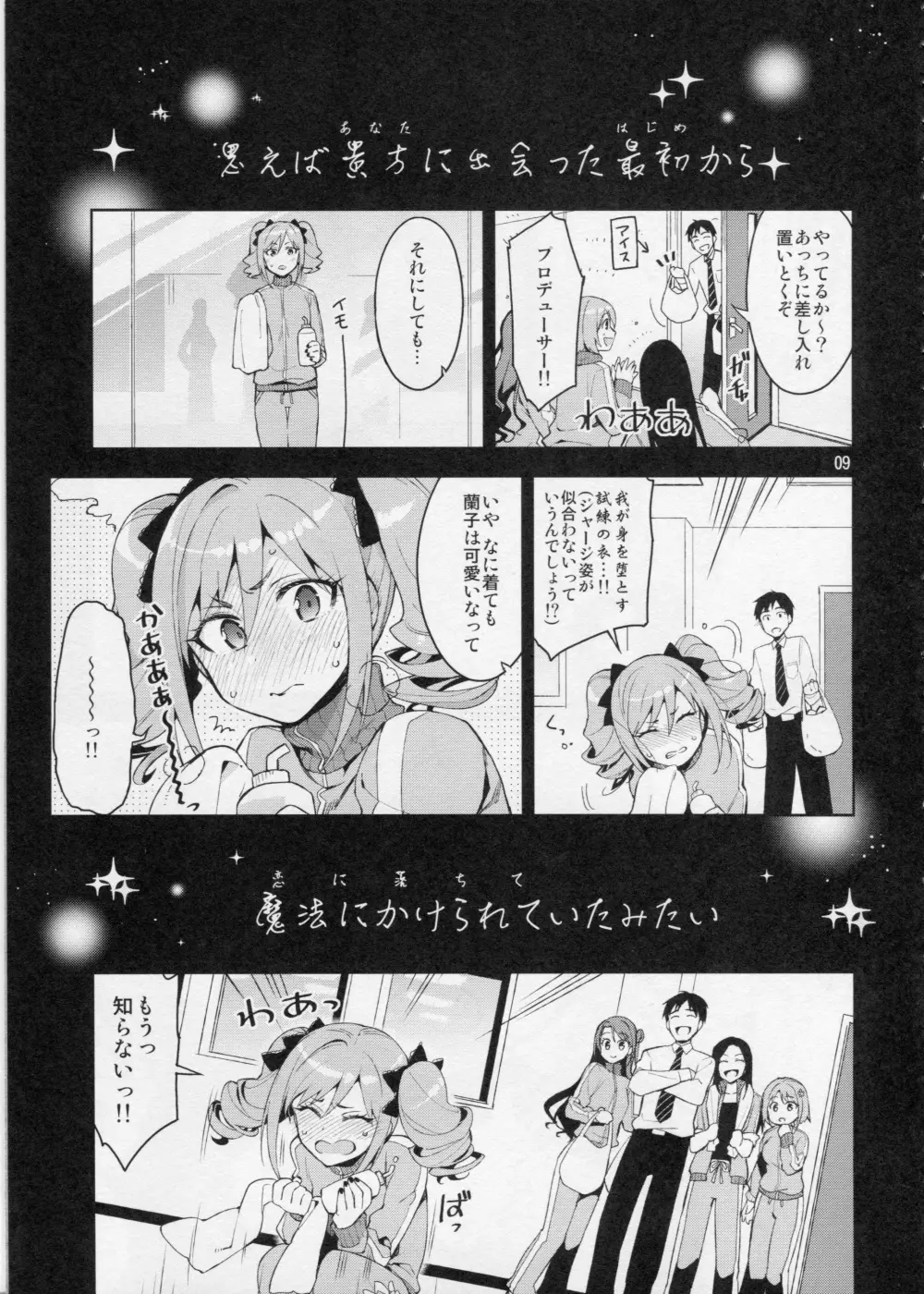 Cinderella, After the Ball ~僕の可愛い蘭子~ Page.8