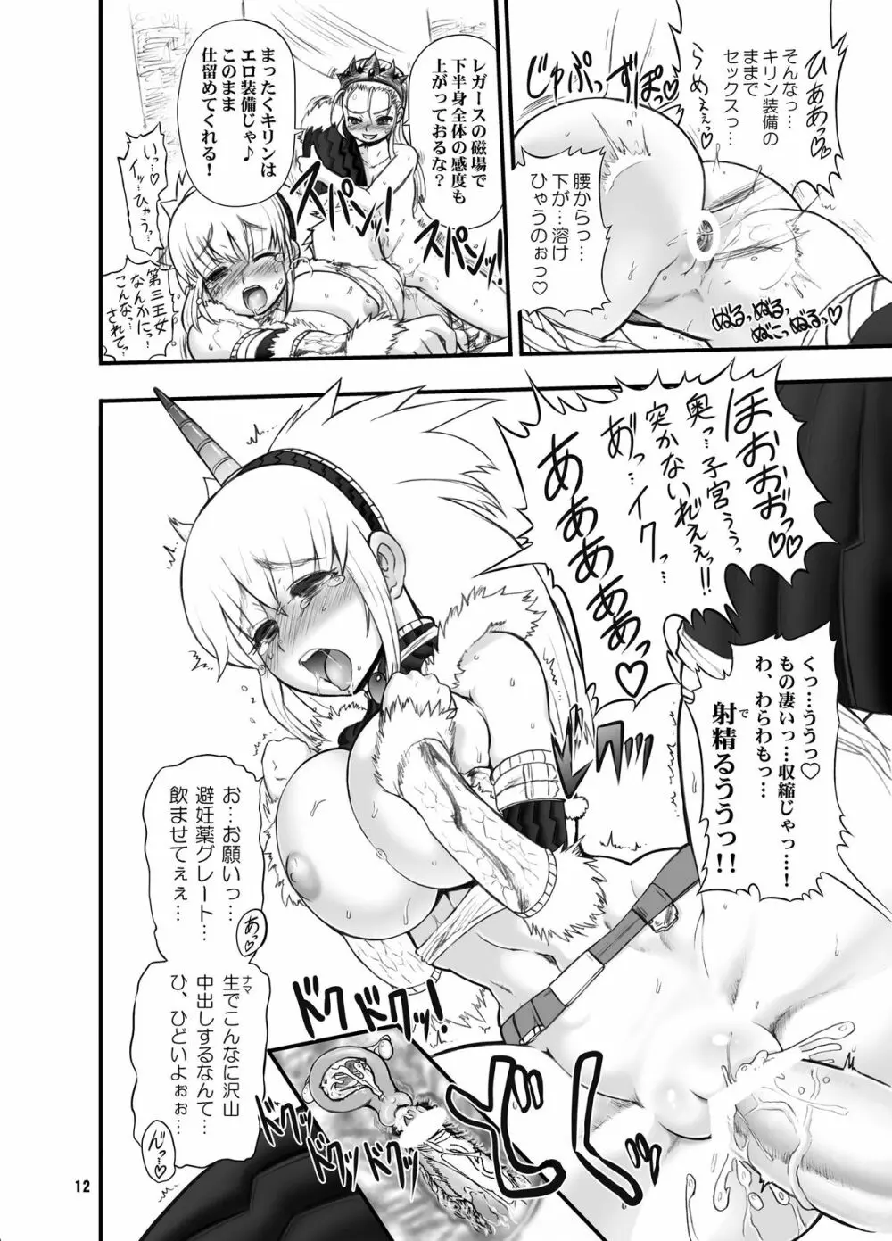 わがまま王女のハンター大連続狩猟! Page.12