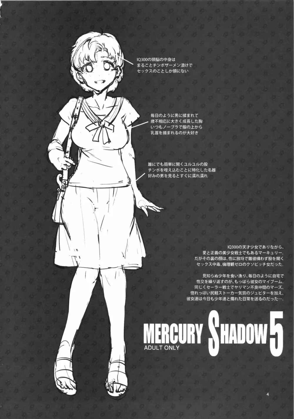 E:(C86) [Alice no Takarabako (Mizuryu Kei)] MERCURY SHADOW5 (Sailor Moon) Page.3