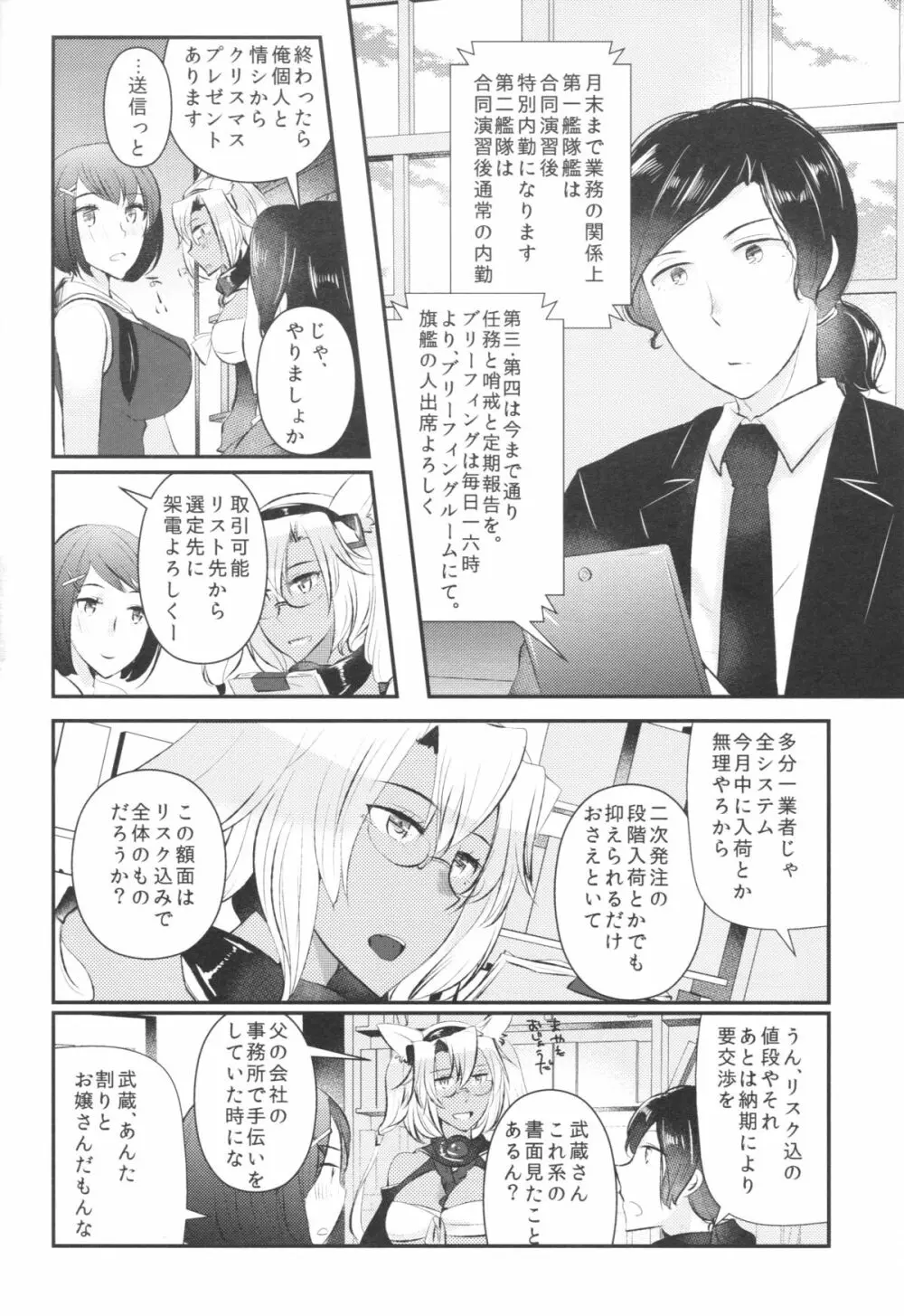 処女武蔵さん、提督に仕込まれて発情してしまう Page.9
