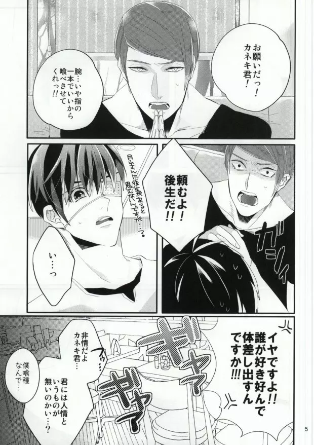 今夜のディナーはカネキくんですか? Page.2