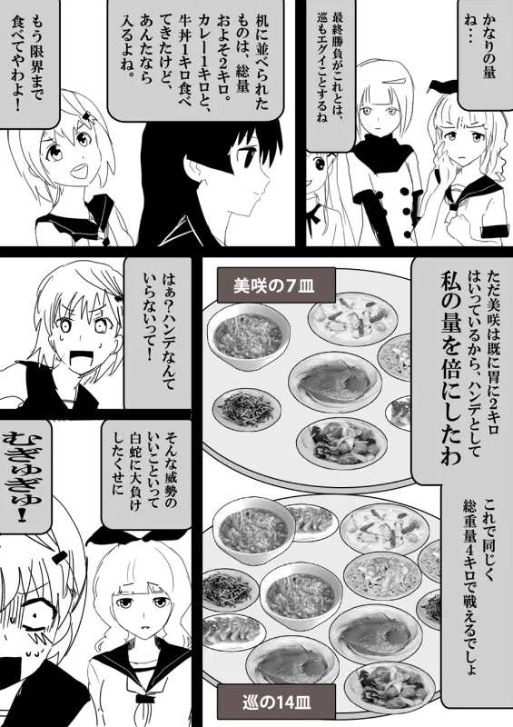 フードファイター美咲 Page.66