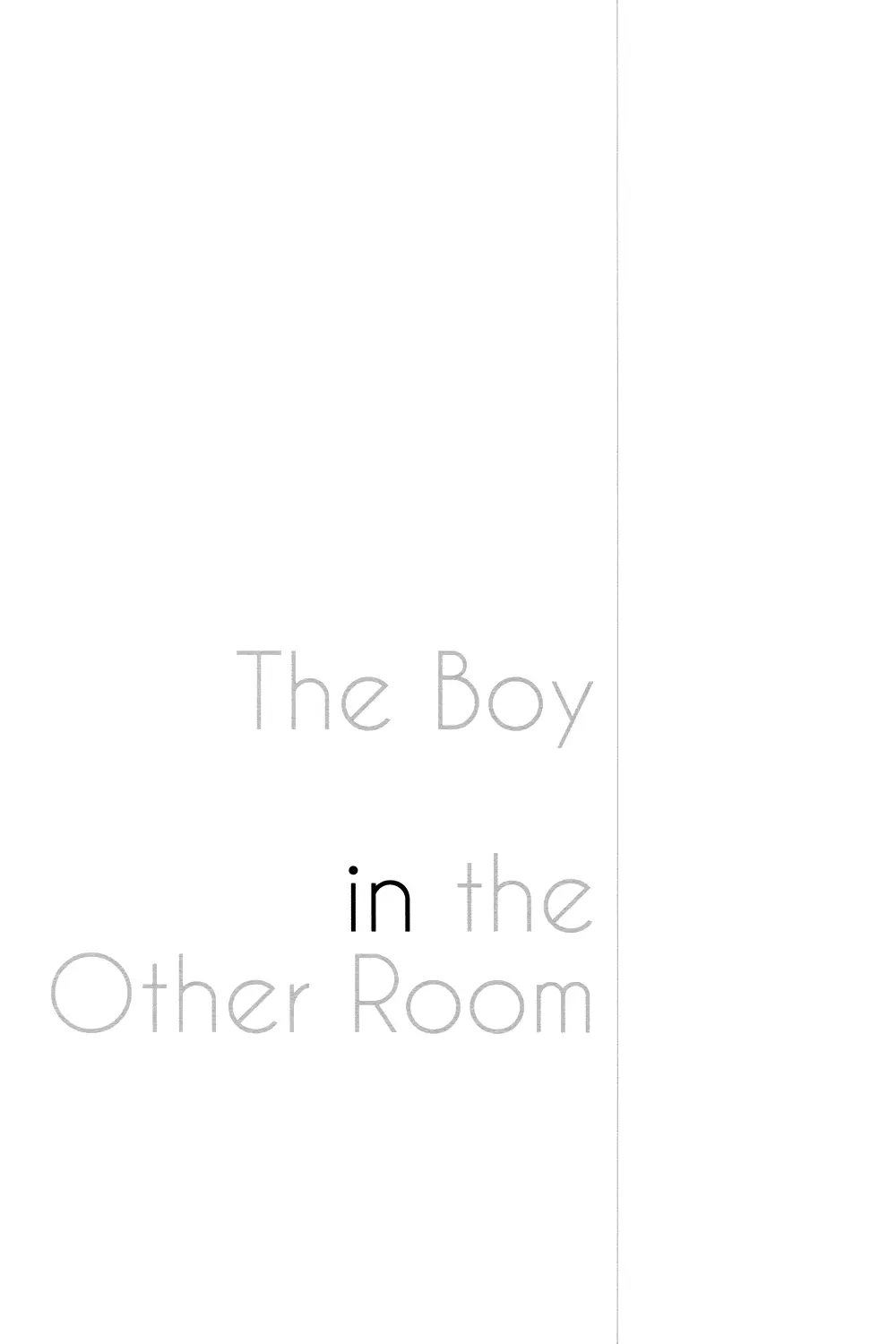 The Boy in the Other Room Page.3