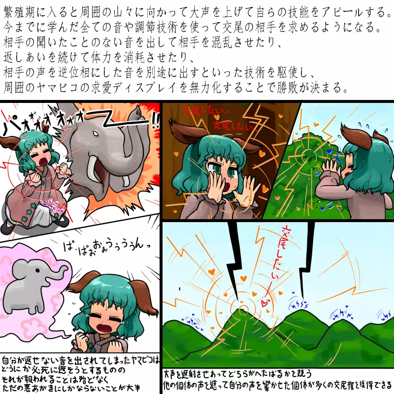 山彦の生殖行為 妄想漫画 Page.3