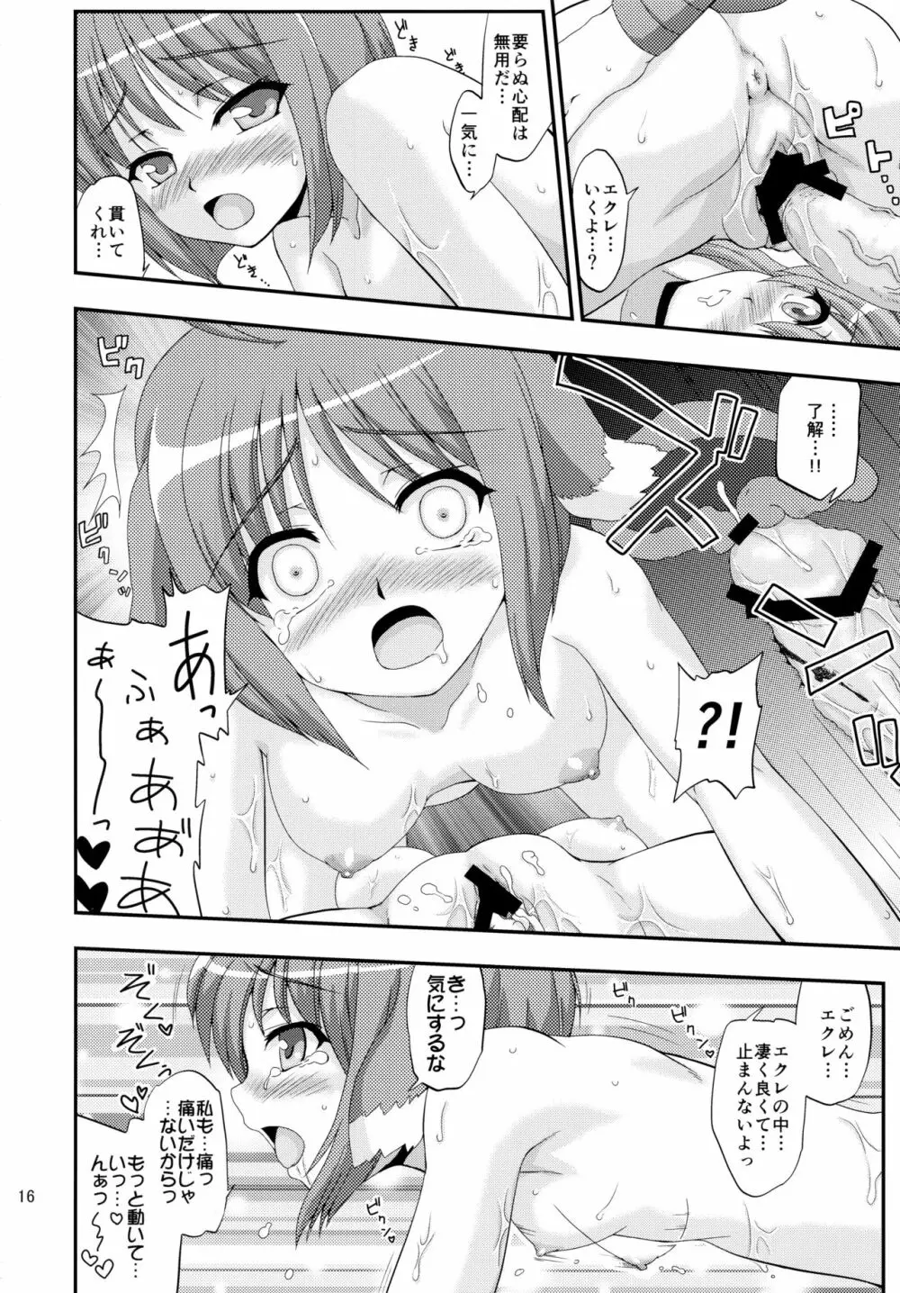 姫様とエクレがHな事をする本 Page.16