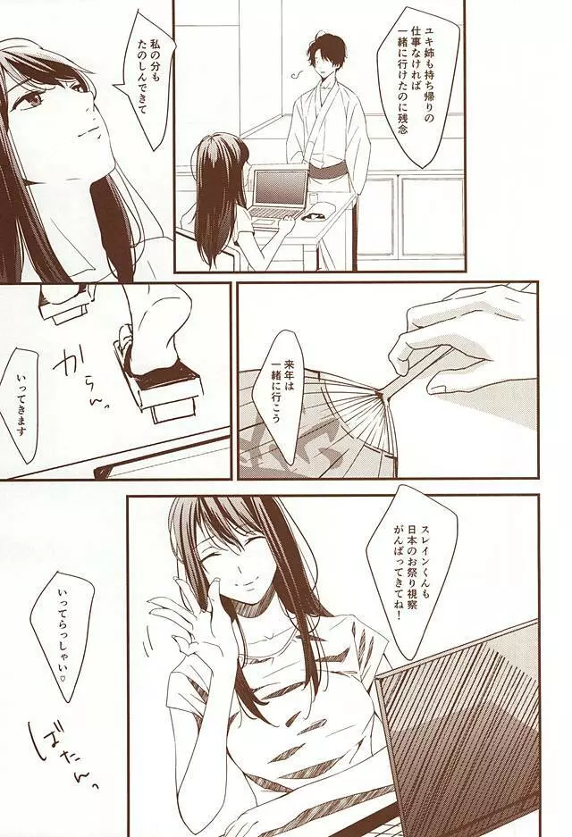 お祭り金魚と夏花火 Page.4