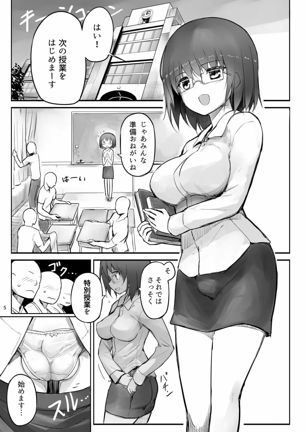 Futanari Teacher Page.4