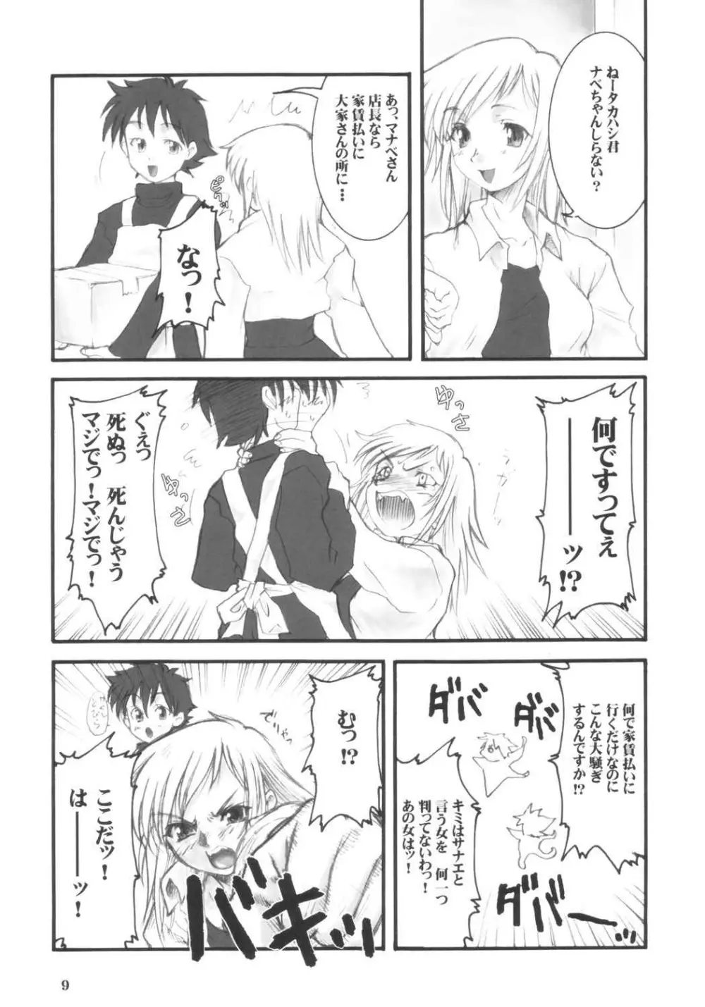 てんちょおのえろりんQ Page.8