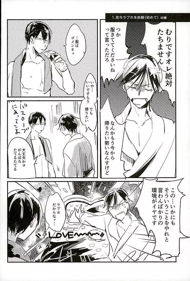 荒今inラブホ!! Page.2