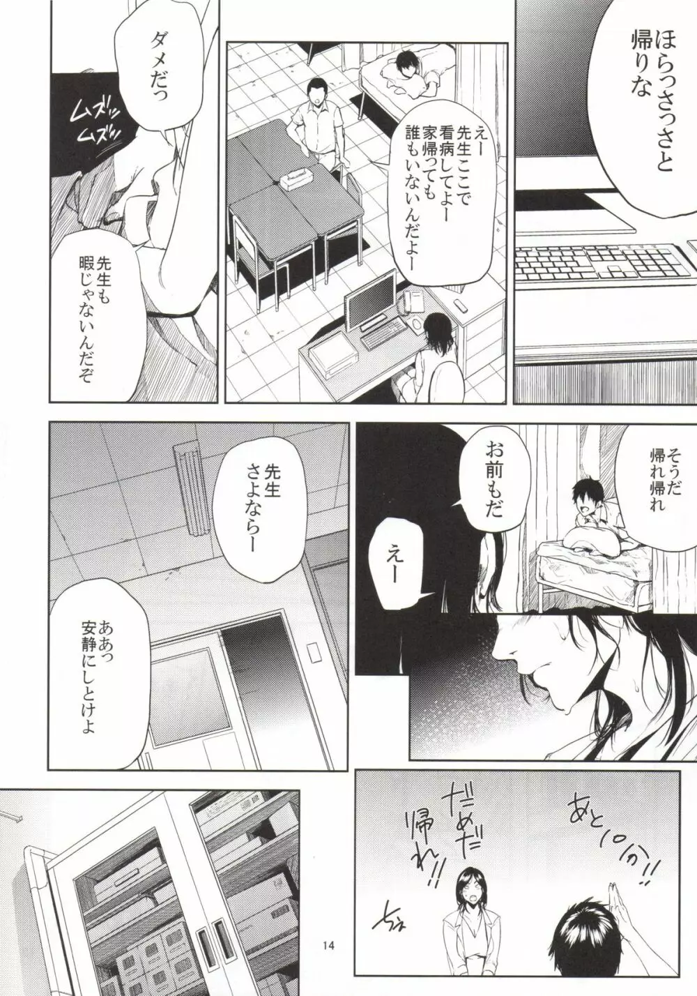 倉敷先生は発情期 2 Page.13