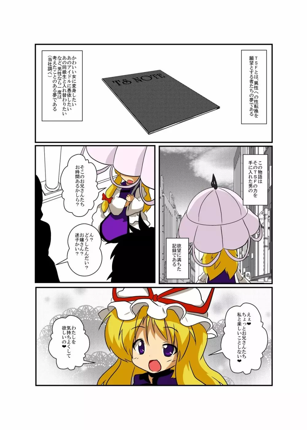 東方TS物語～紫編2～ Page.4