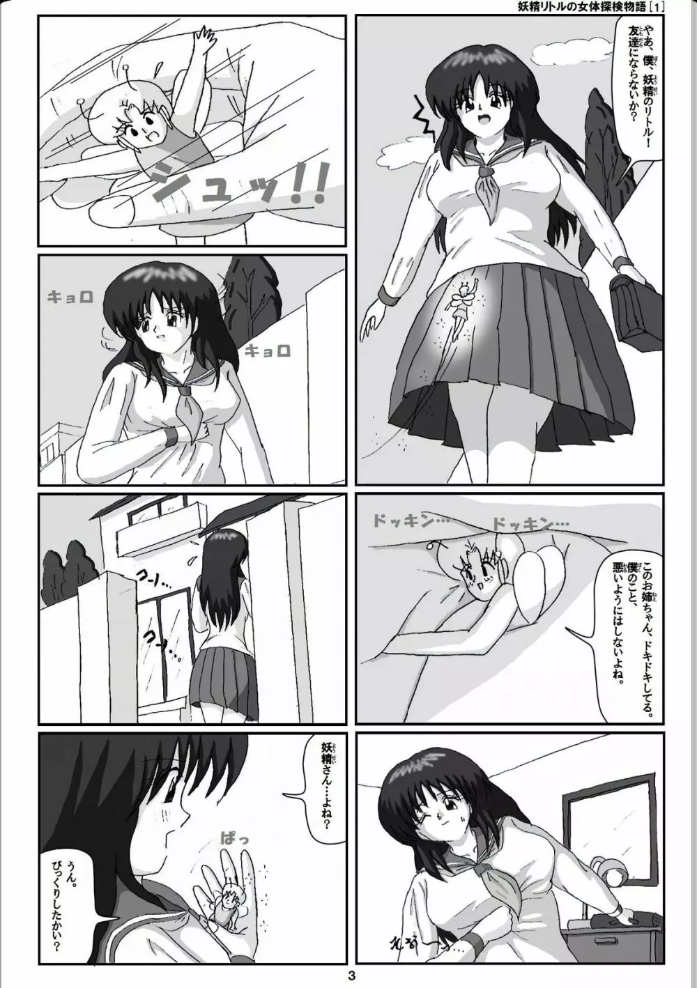 妖精リトルの女体探検物語 1 Page.3