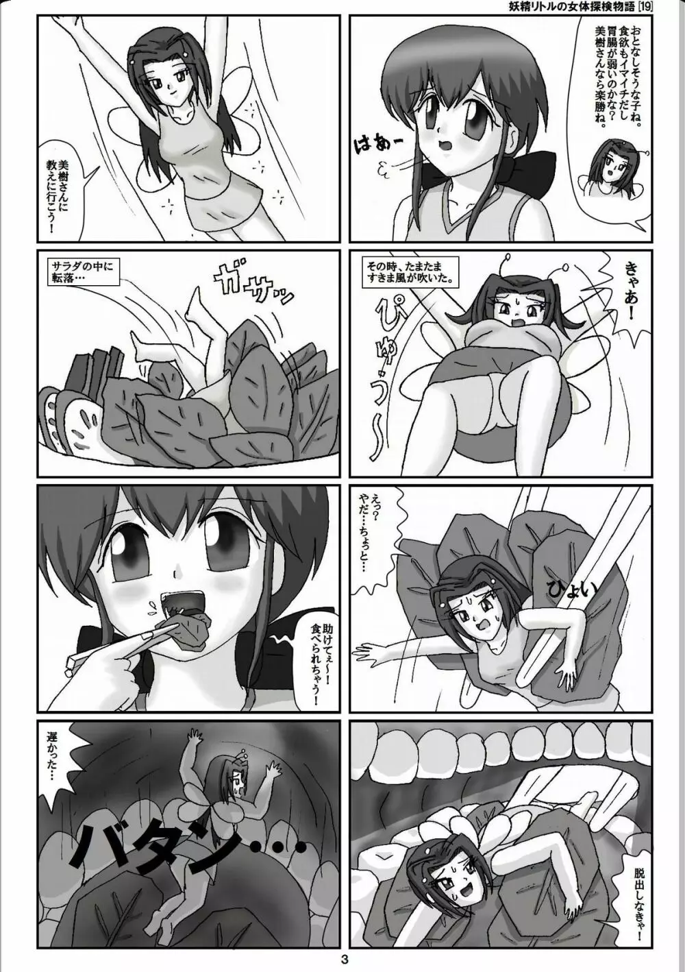妖精リトルの女体探検物語 19 Page.3