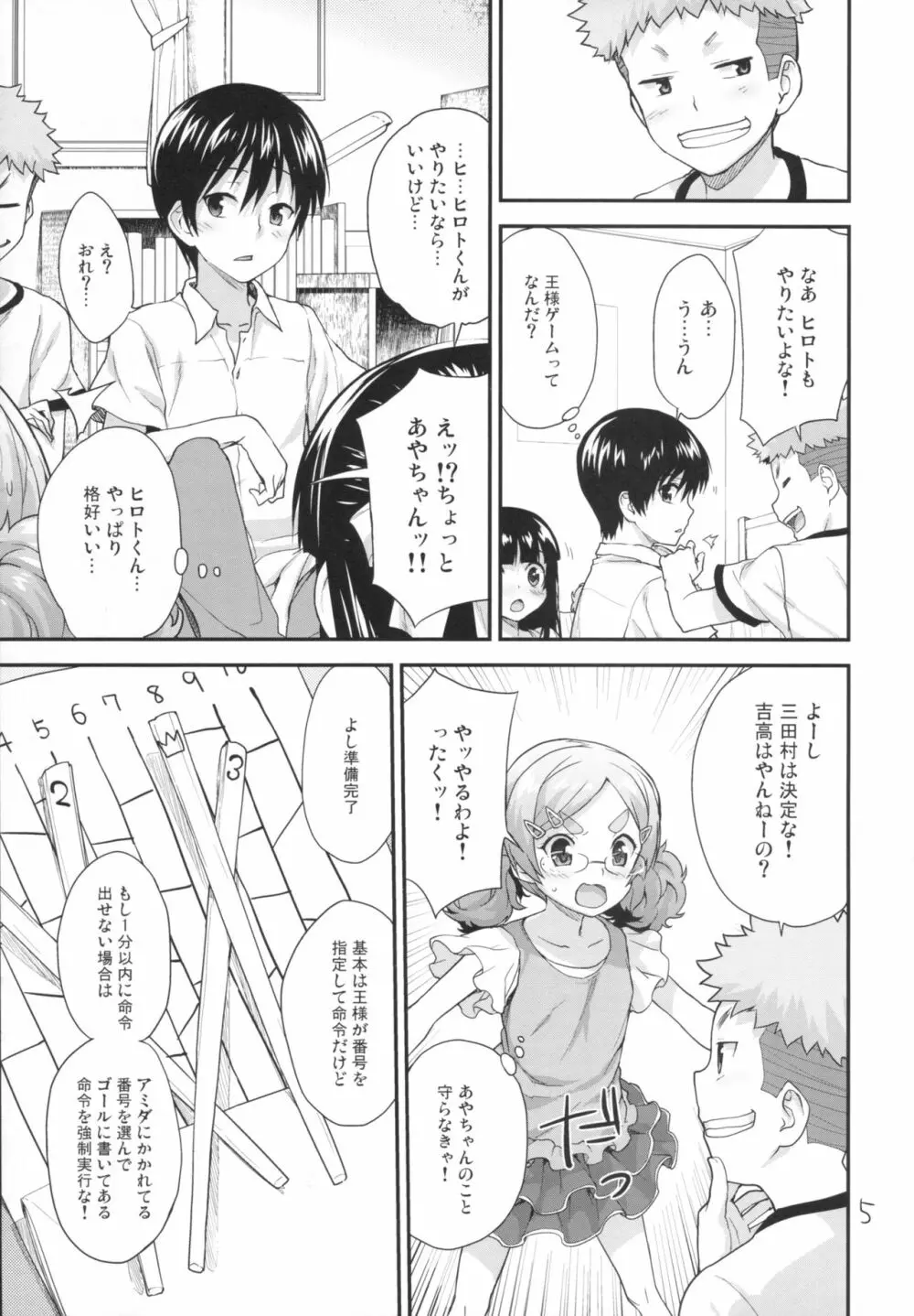 子供の王様ゲーム♥ Page.4