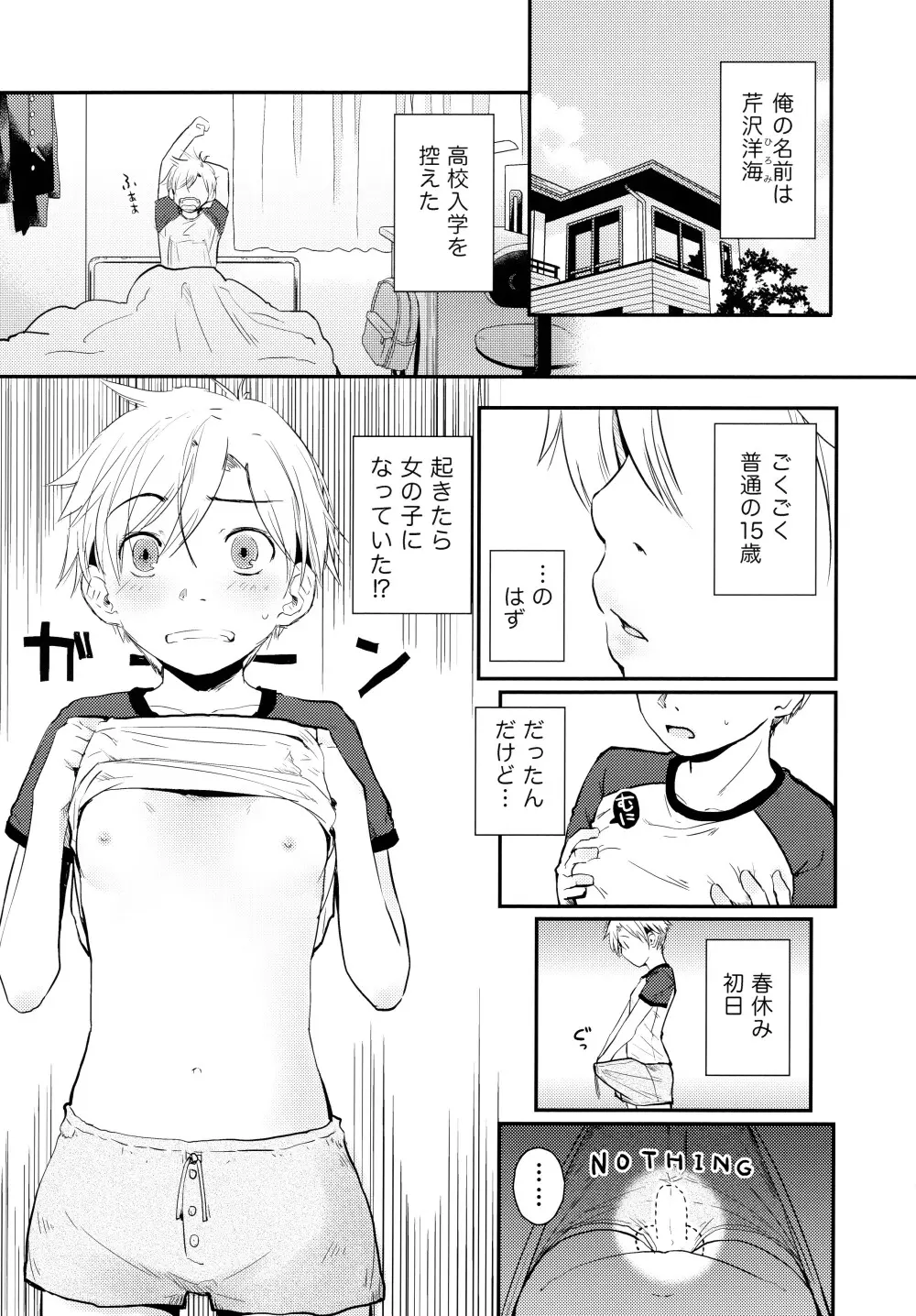 俺が女体化したら彼女がドSになった件について Page.3