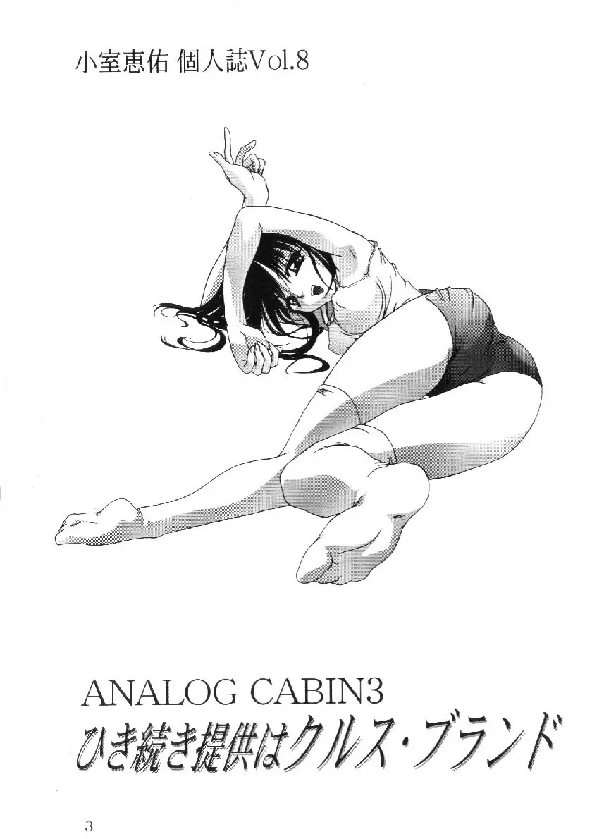 ANALOG CABIN3 ひき続き提供は クルス・ブランド Page.2