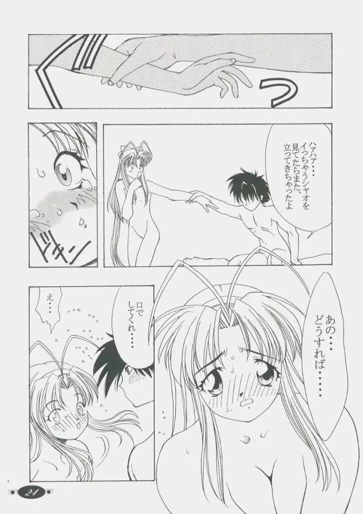Mamotte Shugogetten - Shaorin Kannou Monogatari Page.23