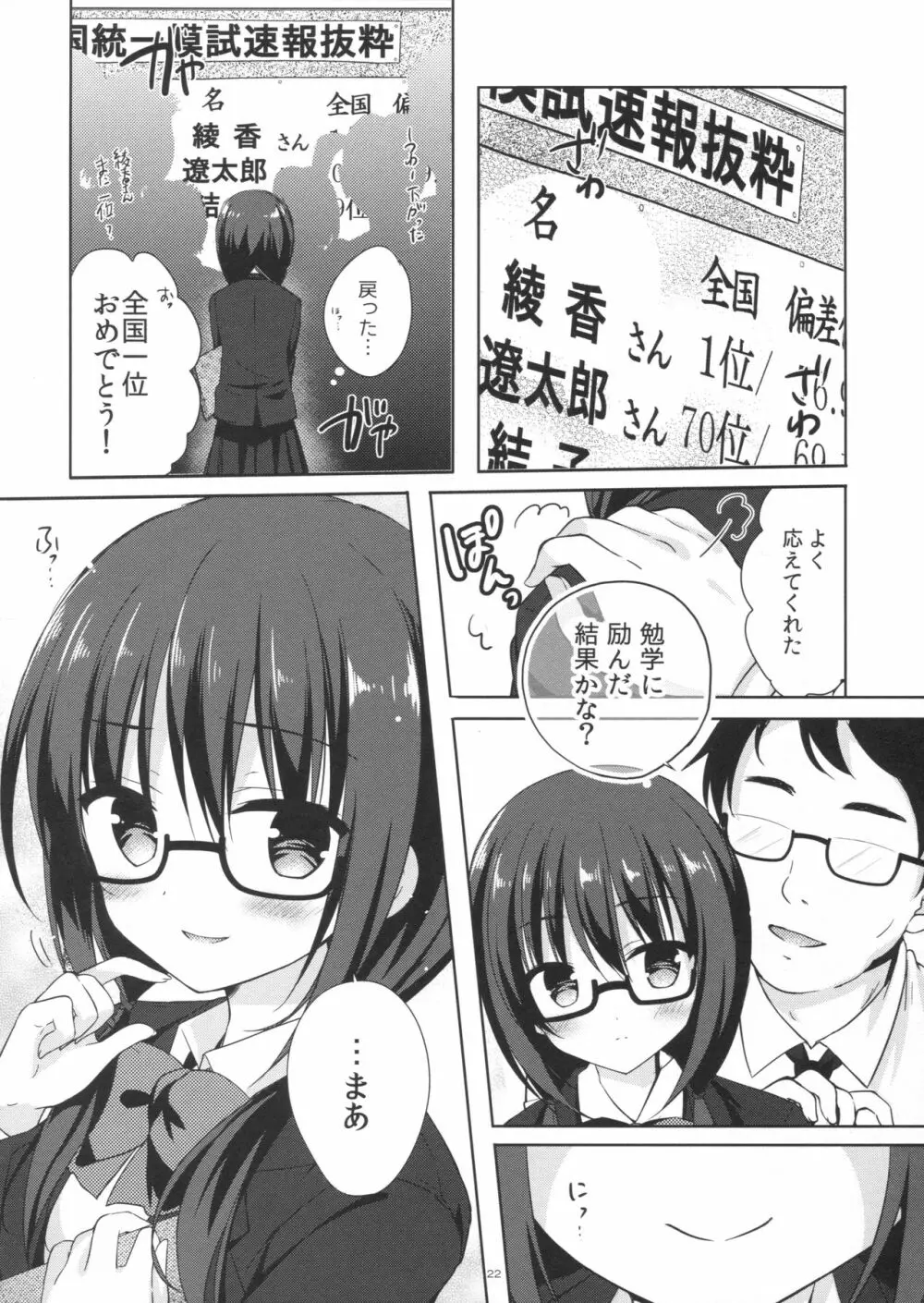 優等生 綾香のウラオモテ2 Page.21