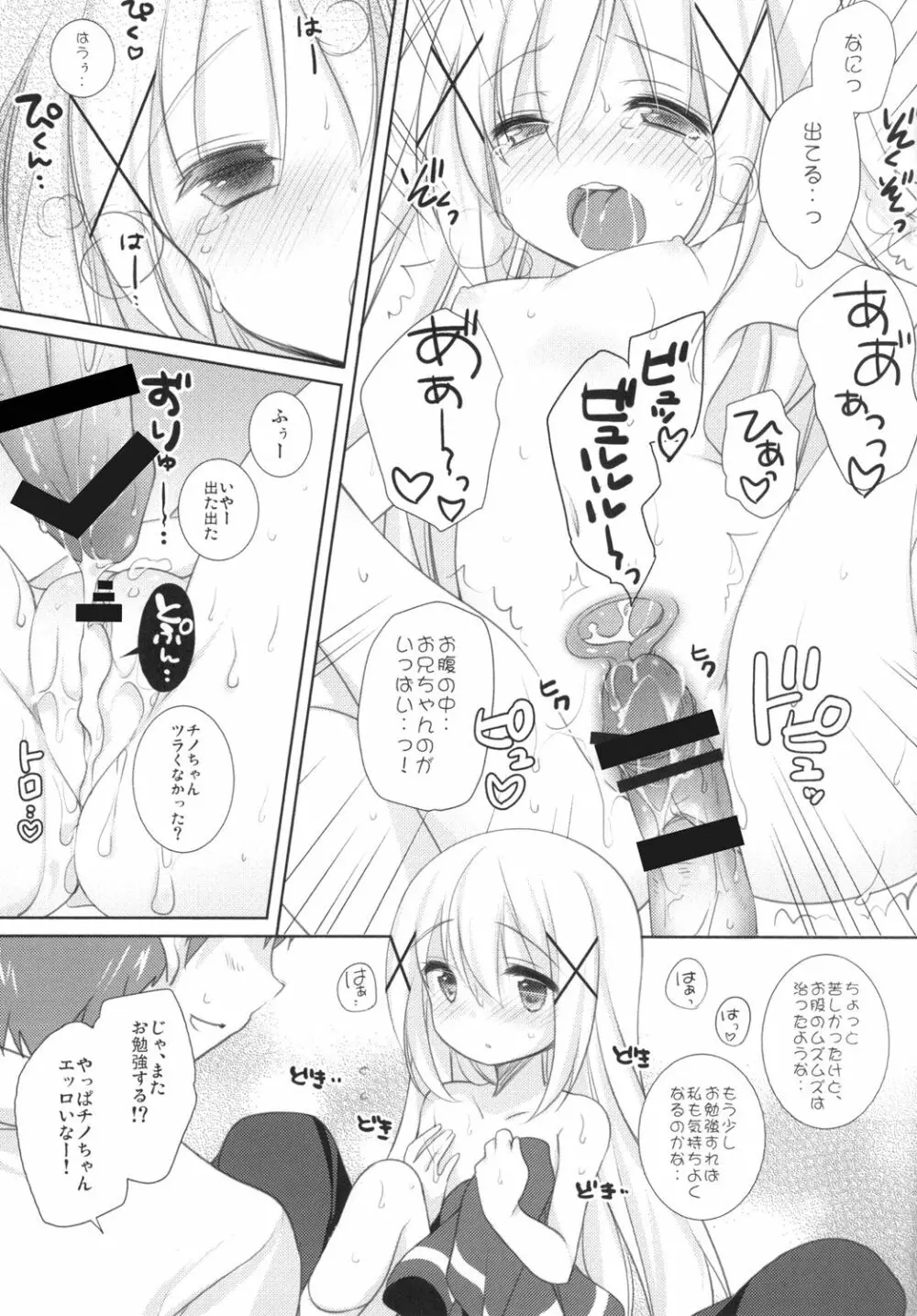 チノちゃんとナイショのお勉強 Page.17