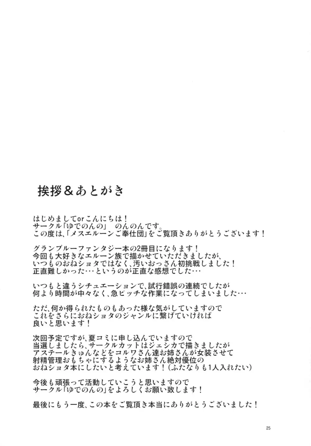 メスエルーンご奉仕団 Page.25