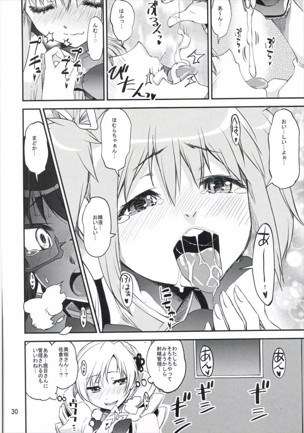 (C89) [かたまり屋 (カネツキマサヨシ, しなま) 濃縮!!ほむみるく (魔法少女まどか☆マギカ) Page.29