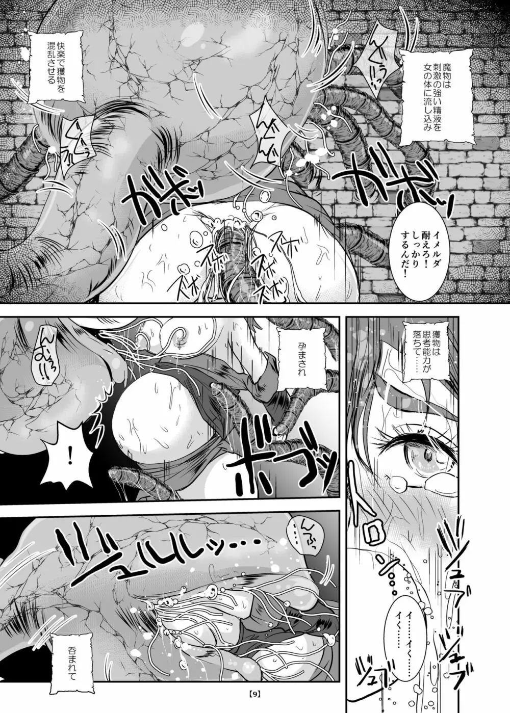 丸呑み城の姫騎士 Page.14