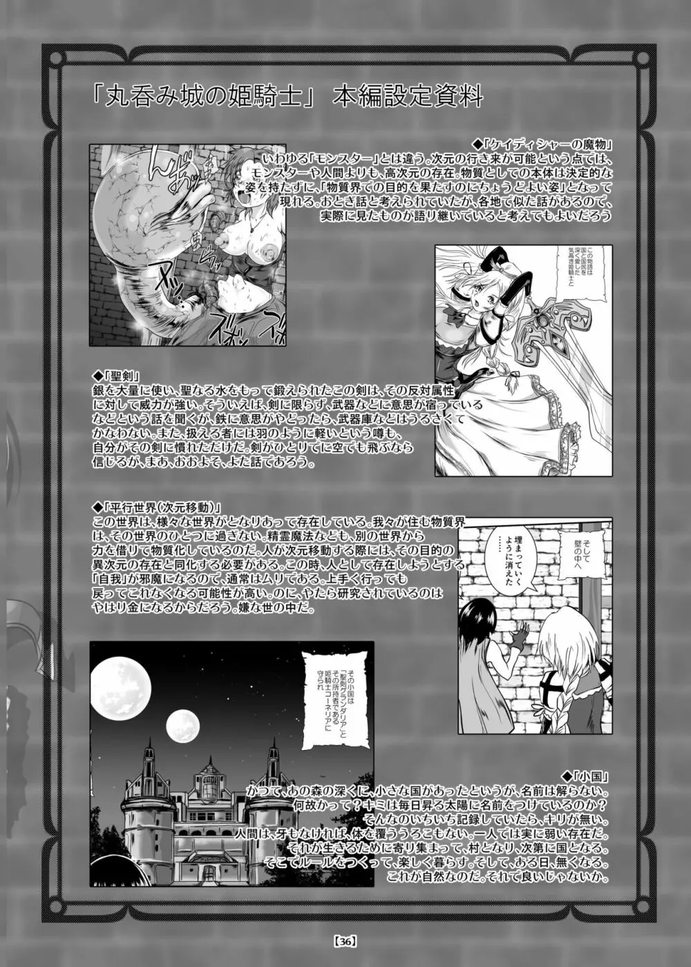 丸呑み城の姫騎士 Page.41