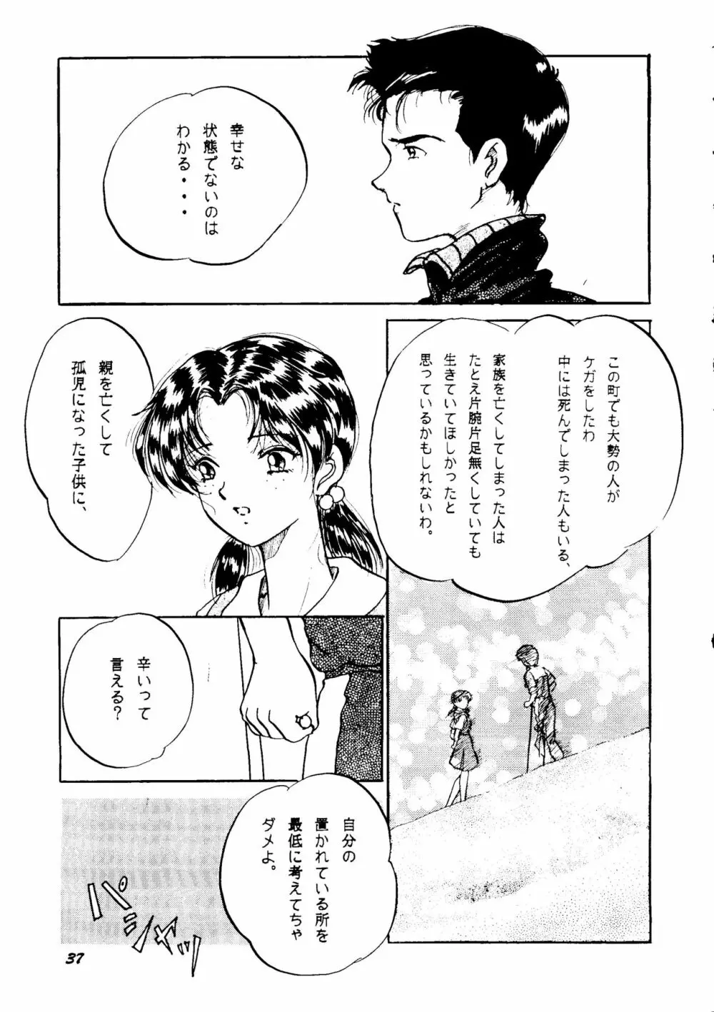 (C50) [スタジオぼくさぁ (嶌隆、貴) HO･HE・TO 13 (新世紀エヴァンゲリオン) Page.36