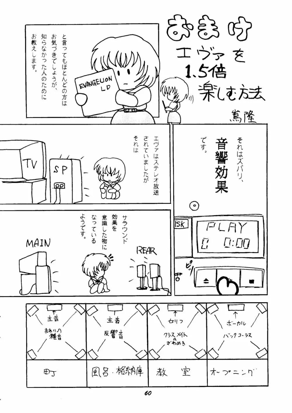 (C50) [スタジオぼくさぁ (嶌隆、貴) HO･HE・TO 13 (新世紀エヴァンゲリオン) Page.59